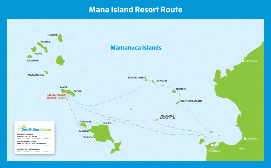 south sea cruises mana island